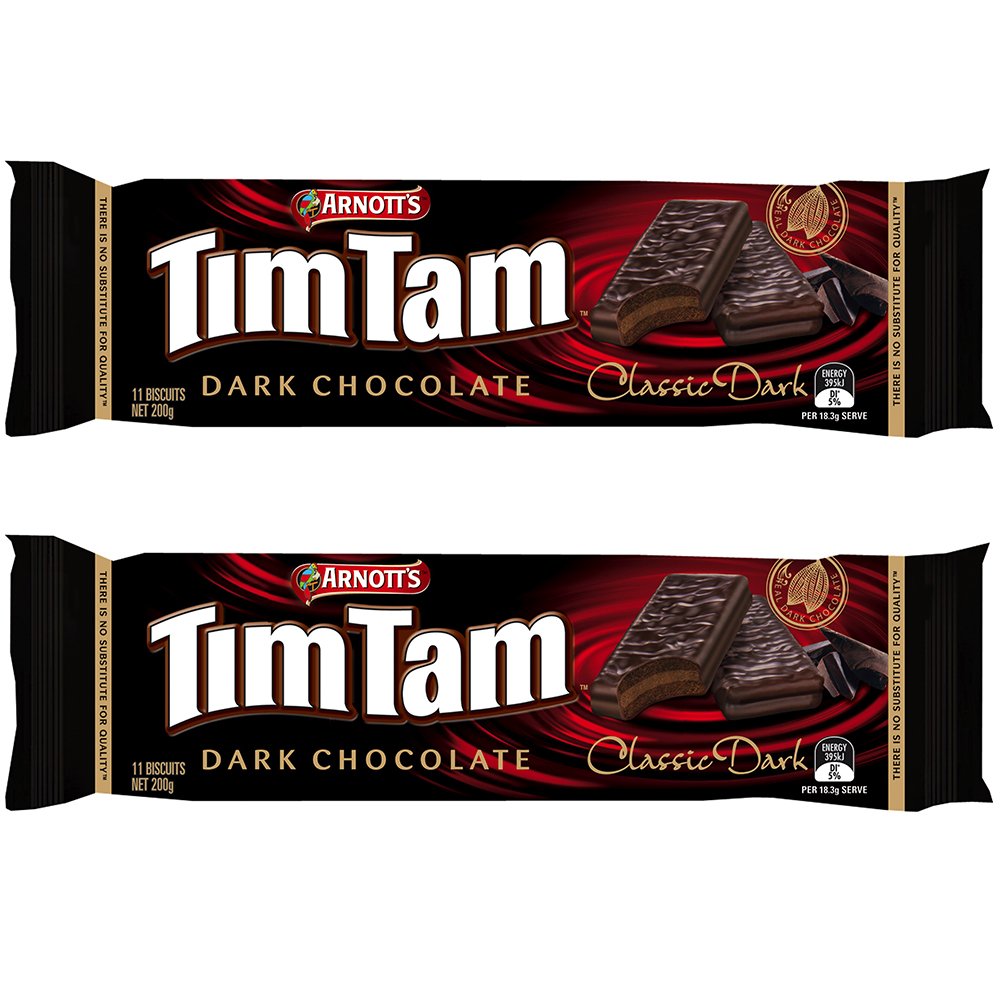 Arnott's Tim Tam Chocolate Biscuits White 165g 