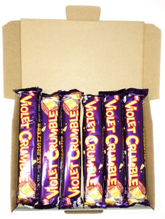 Violet Crumble Bars (6 Pack) | Made in Australia | Imported from Australia